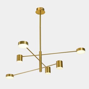 Függeszték Arany Remdal ITALUX-PND-16374-6-COP-GD-4K