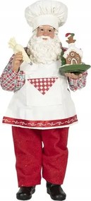 Karácsonyi dekoráció Mikulás cukrász