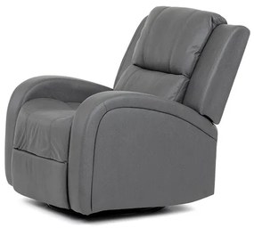 Szürke vintage szövet dönthető fotel. TV-4089 GREY