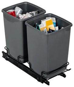 Műanyag szemetes készlet 2 db-os 20 l - Addis