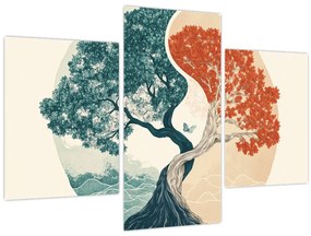 Kép – Energiafa (90x60 cm)
