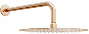 Mexen Slim esĆfej 30 cm zuhanykarral 40 cm, rĂłzsaszĂn arany, 79230211-60