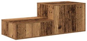 Tárolószekrény Régi Fa 108x41x40 cm Mérnöki Fa