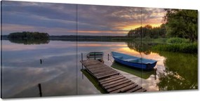 Képek 210x100 Naplemente tó