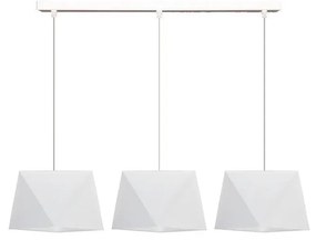 Csillár zsinóron DIAMENT 3xE27/60W/230V fehér