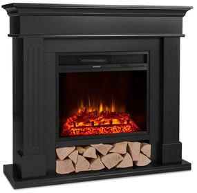 Klarstein Las Pilas, elektromos kandalló ventilátorral, 900/1800 W, heti időzítő, távirányító