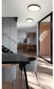 Globo 41566-15S - LED Mennyezeti lámpa NIELSEN LED/15W/230V átm. 23 cm fekete