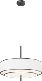 MAYTONI MOD613PL-05W BERGAMO Ernyős Függesztett Lámpa Fehér, Fekete E27 IP20