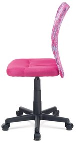 Gyerek Forgószék, Magasságállítás, Rózsaszín Hálós. KA-2325 PINK