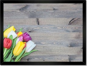 Poszterek keretben 40x30 Nőnap Ajándék Love