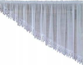 Készfüggöny 300x150,jobb oldali,fátyol,angol15cm