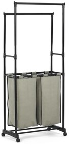 Tárolóállvány GD-176 BK, műanyag, fekete