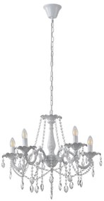 Csillár láncon 5xE14/15W/230V