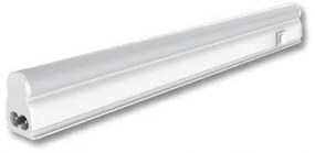 LED lámpatest , T5 , 12W , 90 cm , sorolható , kapcsolóval , kompakt armatúrával együtt , meleg fehér , IP20 ,  5 év garancia , Tungsram