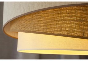 Duolla - Felületre szerelhető csillár KOBO 1xE27/15W/230V átm. 45 cm bézs/barna/fehér