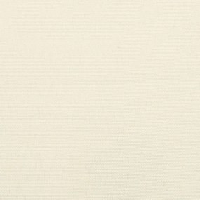 2 db krémszínű oxford szövet kerti padpárna 100 x 50 x 7 cm
