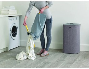 Tota szürke textil szennyeskosár, 60 l - Joseph Joseph