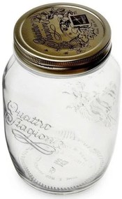 Bormioli Rocco Quattro Stagioni üvegedény fedővel,1 l, 1000 ml