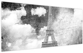 Kép - Vintage képeslap a városról N⁰3 (120x50 cm)
