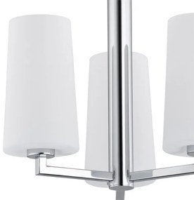 Argon 1224 - Csillár rúdon CAMELOT 3xE27/15W/230V fényes króm