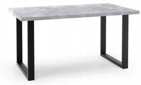 BOLO Étkezőasztal (beton / fekete)
