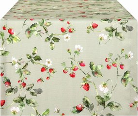 Asztalterítő 40x200 Étkezőgarnitúra Zsályás Vízszintes 10535