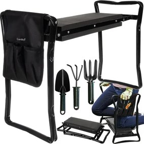 Multifunkcionális kerti szék szerszámokkal Gardlov - 60x50x27 cm