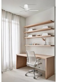 FARO 33826-1TW - LED Dimmelhető mennyezeti ventilátor HEY TUB S LED/10W/230V fehér átm. 90 cm + távirányító