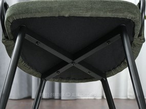 Szék Carma K (zöld + fekete). Akció -15%. 1111004