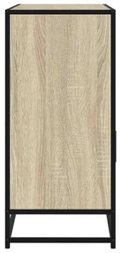 komód Sonoma tölgy 100x35x76 cm Gépelt fa