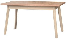 Asztal Harry 80 x 140+180 V (gandson tölgy L) (fekete). 1059238