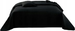 Dekoratív ágytakaró Trio fotelhez 75x150 steppelt, fekete