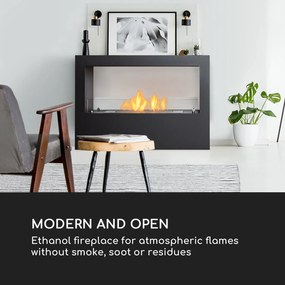 Blumfeldt Fiamme Scoppi, etanol kandalló, rozsdamentes acél égő, 3 l, 5-6 h égési idő