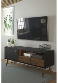 Ry fekete TV-állvány - Tvilum