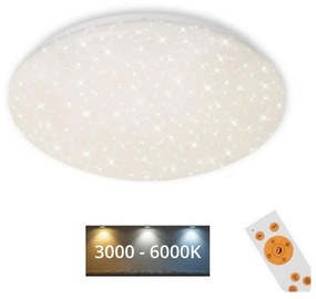 Brilo - LED Dimmelhető mennyezeti lámpa STARRY SKY LED/22W/230V 3000-6000K + távirányító 3367-216