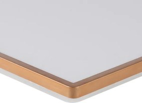 Brilagi - LED fürdőszobai mennyezeti lámpa ULTRA SLIM LED/18W/230V 30x30 cm rózsaarany IP54