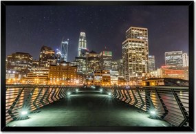 Poszterek keretben 60x40 Városi táj Kilátás