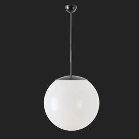 Osmont 52979 Isis P4 függesztett műanyag lámpa fekete fehér IP40 100W E27