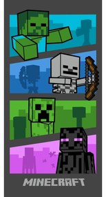 Minecraft Adventure is an Attitude fürdőlepedő, 70x140 cm