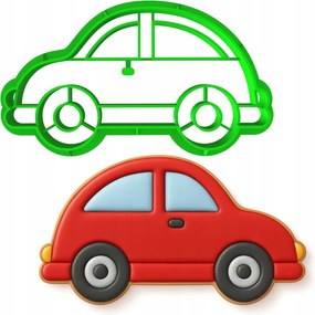 Foremka Lyukasztó Sütemény- és Mézeskalácsvágó Jármű Autó 8cm