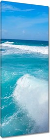 Vászonkép 40x100 Nyugtalan tenger Hullámok