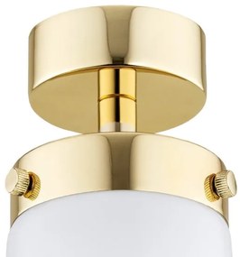 Argon 8005 - Felületre szerelhető csillár PASADENA 1xE27/15W/230V arany/fehér