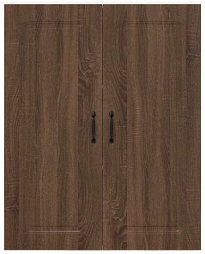 Fali konyhaszekrény Barna Tölgy 80 x 31 x 100 cm Faanyag