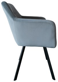 Étkezőszék Zevas (szürke + fekete). 1064637