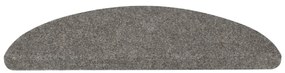 20 db fekete öntapadó lépcsőszőnyeg 56 x 17 x 3 cm