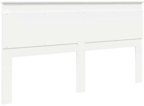 Fejtámla fejtámlával Fehér 200 cm Faanyag