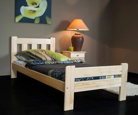 AMI nábytek Fenyőfa ágy Greta 90x200 cm fenyő