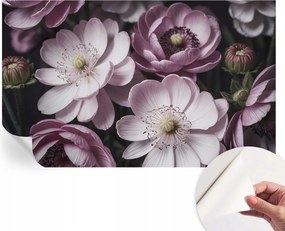 Fotótapéta Öntapadós Fali Falikép Virágos elegancia 416x254 cm