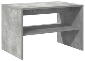 betonszürke szerelt fa TV-szekrény 60x40x40 cm