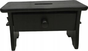 Fekete Szék Fiókkal Zsámoly Zsinór Etetőszék Zsidó Segédeszköz